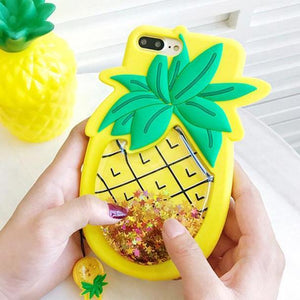 Pineapple Glitter Case